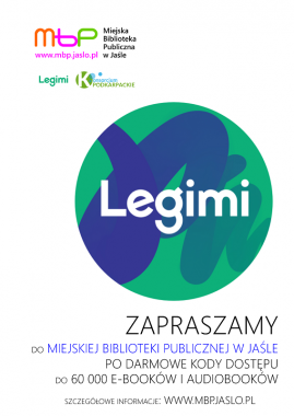 Zapraszamy po majowe kody dostępu do serwisu LEGIMI