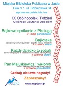 Program IX Ogólnopolskiego Tygodnia Czytania Dzieciom