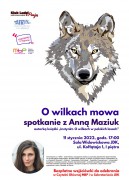 O wilkach mowa – spotkanie autorskie z Anną Maziuk