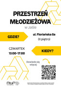 Nowe miejsce na mapie Jasła! Przestrzeń stworzona dla i z młodzieżą