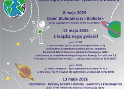 XXIII Ogólnopolski Tydzień Bibliotek w MBP w Jaśle „Biblioteka. Otwierasz. Odkrywasz.”