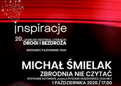 Festiwal: Zbrodnia nie czytać - Michał Śmielak w naszej Bibliotece! Spotkanie odwołane!